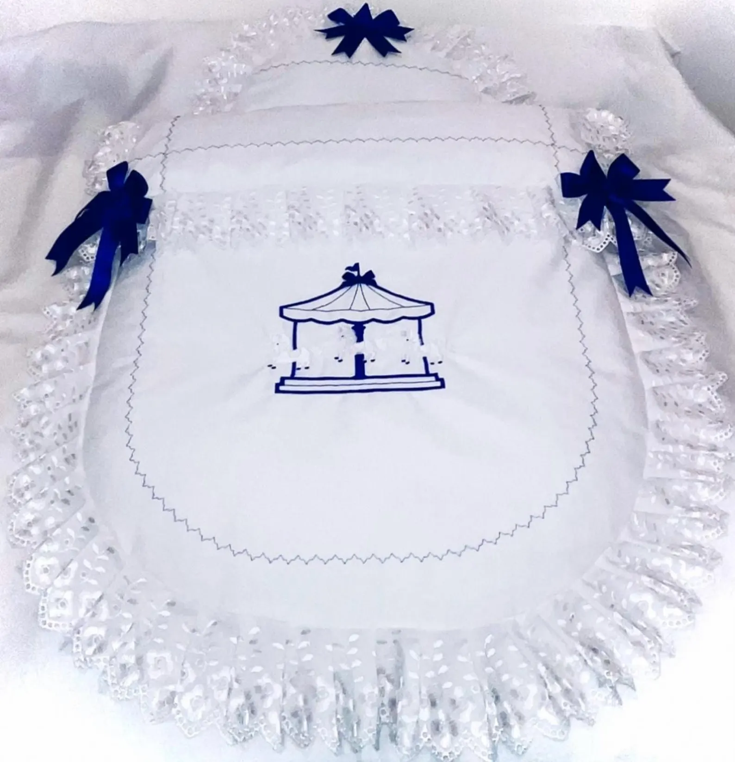 The Carousel in Navy