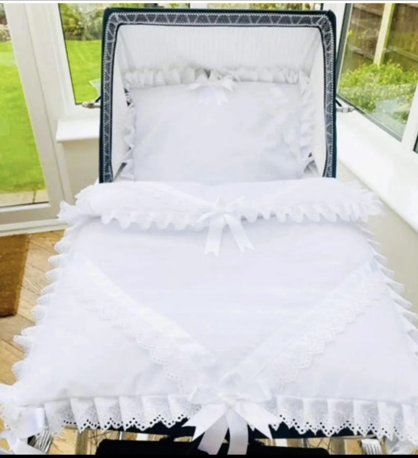 Grace  !  Pram Quilt & Pillow set & Sheets