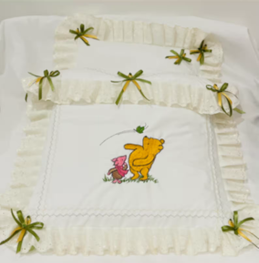 Winnie Classic ! Doll's Pram Quilt Classic Winnie the Pooh