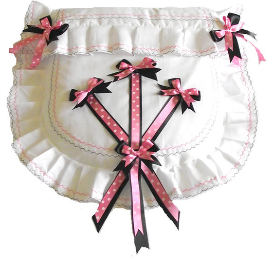 Bow Dotty !   Pram/Stroller Quilt & Pillow ~ Bow Dotty Perfect gift !